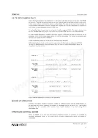 WM8740SEDS/V Datasheet Page 14