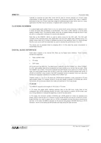 WM8761CBGED Datasheet Page 12