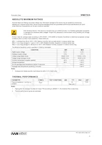 WM8782ASEDS/RV Datasheet Page 5