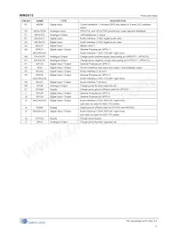 WM8915ECSN/R Datasheet Page 8