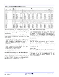 X1228V14Z-4.5A Datasheet Pagina 12
