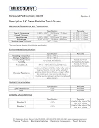 400395 Datasheet Copertura