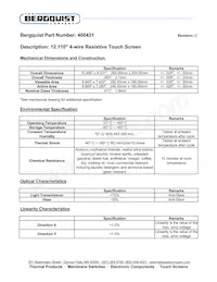 400431 Datasheet Cover