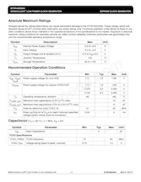 5P49EE805NDGI8 Datasheet Pagina 14