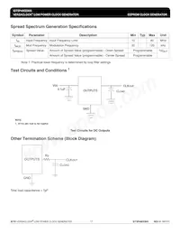 5P49EE805NDGI8 Datasheet Pagina 17