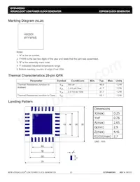 5P49EE805NDGI8 Datasheet Page 22