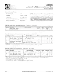 8501BYLFT Datasheet Page 3