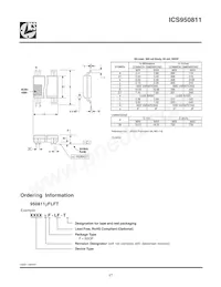 950811AGLFT Datasheet Page 17