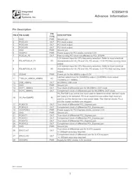 954119DFLF Datasheet Pagina 2