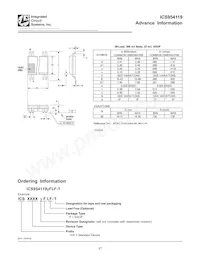 954119DFLF Datasheet Page 17