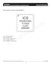 9UMS9633BKILF Datasheet Pagina 19