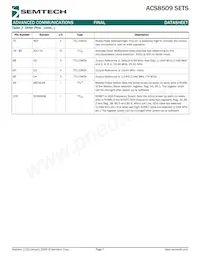 ACS8509T Datasheet Page 7