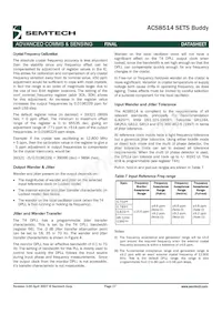 ACS8514T Datasheet Page 17