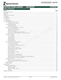ACS8522BT Datasheet Page 3