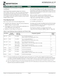 ACS8525AT Datasheet Page 8