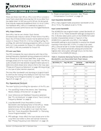 ACS8525AT Datasheet Page 17