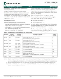 ACS8525T Datasheet Page 8