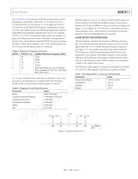 ADN2811ACPZ-CML-RL 데이터 시트 페이지 14