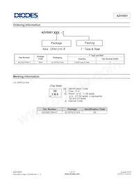 AZV5001RA4-7 Datasheet Page 2