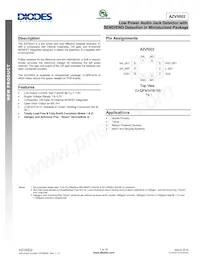 AZV5002DS-7 Datasheet Cover