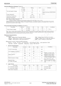 BD3433K-E2 Datasheet Pagina 5