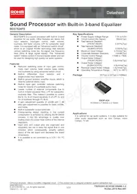 BD37524FS-E2 Datasheet Cover