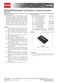 BD37532FV-E2 Datasheet Cover