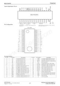 BD37543FS-E2 Datasheet Page 2
