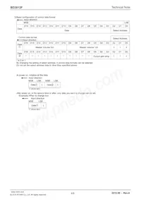 BD3812F-E2 Datasheet Page 4