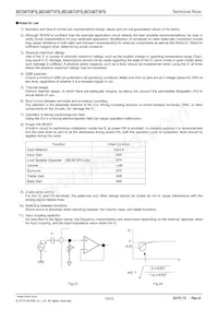 BD3872FS-E2 Datasheet Page 13