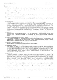 BU2374FV-E2 Datasheet Pagina 17