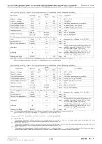 BU3071HFV-TR Datasheet Page 4