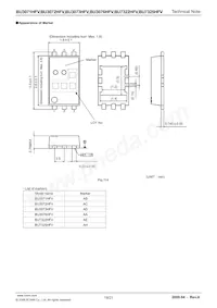 BU3071HFV-TR Datasheet Page 19