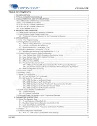 CS2000P-DZZ Datasheet Page 2