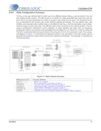 CS2000P-DZZ Datasheet Pagina 17