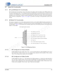 CS2000P-DZZ Datasheet Pagina 19