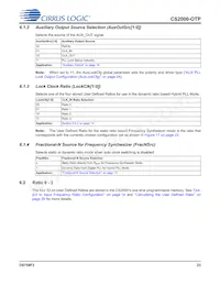 CS2000P-DZZ Datasheet Page 23