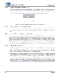CS2100CP-EZZ Datasheet Page 14