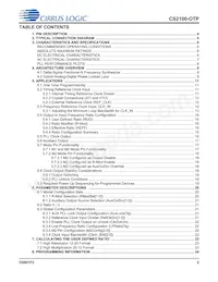 CS2100P-DZZ Datasheet Pagina 2
