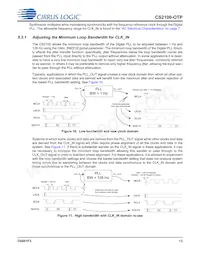 CS2100P-DZZ Datasheet Page 13