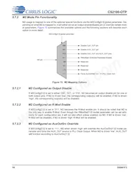 CS2100P-DZZ Datasheet Pagina 18