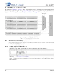 CS2100P-DZZ Datasheet Pagina 20