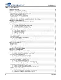 CS2200CP-DZZ Datasheet Pagina 2