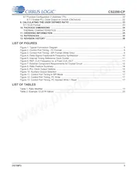 CS2200CP-DZZ Datasheet Pagina 3