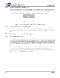 CS2200CP-DZZ Datasheet Page 12