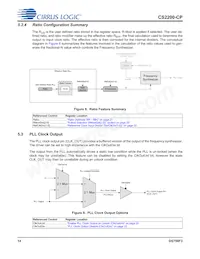 CS2200CP-DZZ Datasheet Page 14