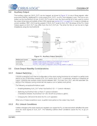 CS2200CP-DZZ Datasheet Page 15