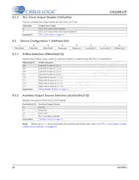 CS2200CP-DZZ Datasheet Page 20