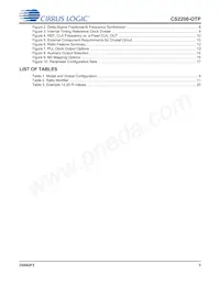 CS2200P-DZZ Datasheet Page 3
