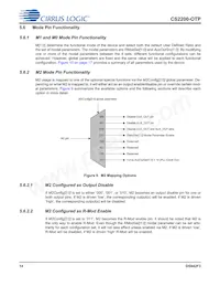 CS2200P-DZZ Datasheet Pagina 14